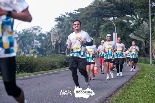 Race photo from Taman Budaya x BOGORUN 2025