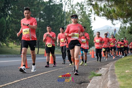 Race photo from CISANGKAN KBP CITY RUN 2025