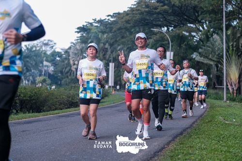 Race photo from Taman Budaya x BOGORUN 2025