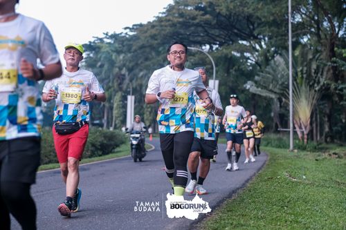 Race photo from Taman Budaya x BOGORUN 2025
