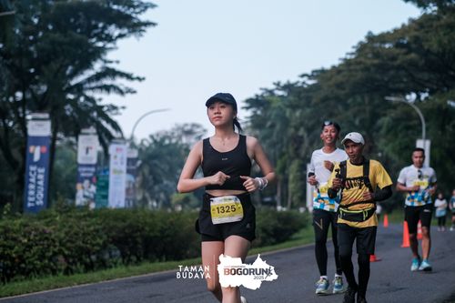 Race photo from Taman Budaya x BOGORUN 2025