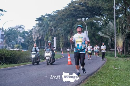 Race photo from Taman Budaya x BOGORUN 2025