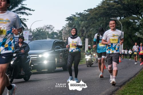 Race photo from Taman Budaya x BOGORUN 2025