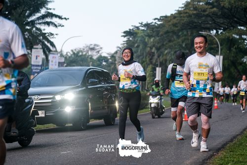 Race photo from Taman Budaya x BOGORUN 2025