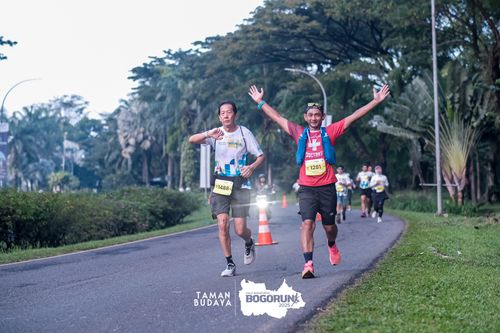 Race photo from Taman Budaya x BOGORUN 2025