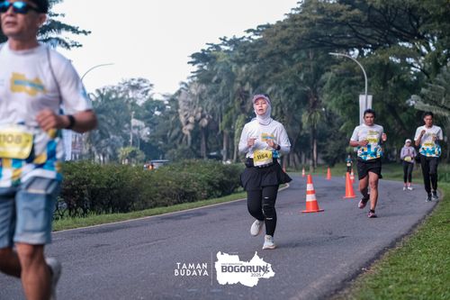 Race photo from Taman Budaya x BOGORUN 2025