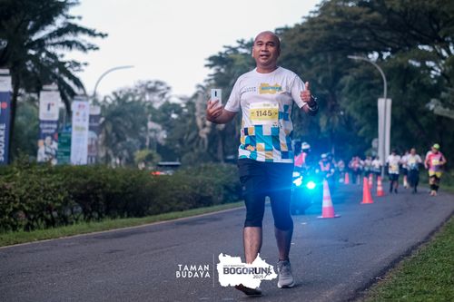 Race photo from Taman Budaya x BOGORUN 2025