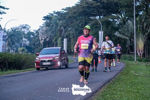 Race photo from Taman Budaya x BOGORUN 2025