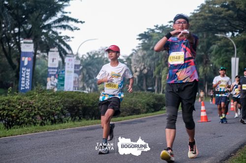 Race photo from Taman Budaya x BOGORUN 2025
