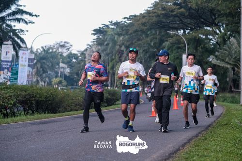Race photo from Taman Budaya x BOGORUN 2025