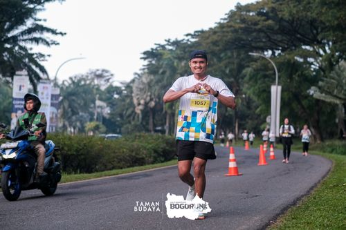 Race photo from Taman Budaya x BOGORUN 2025
