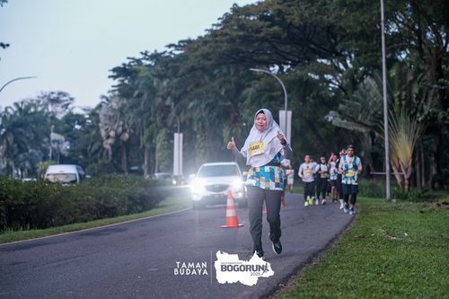Race photo from Taman Budaya x BOGORUN 2025