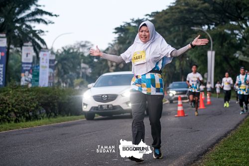 Race photo from Taman Budaya x BOGORUN 2025
