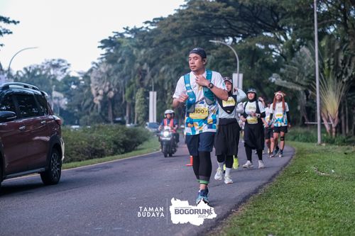 Race photo from Taman Budaya x BOGORUN 2025