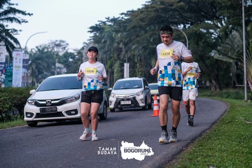 Race photo from Taman Budaya x BOGORUN 2025