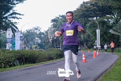 Race photo from Taman Budaya x BOGORUN 2025