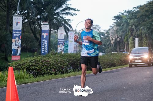 Race photo from Taman Budaya x BOGORUN 2025