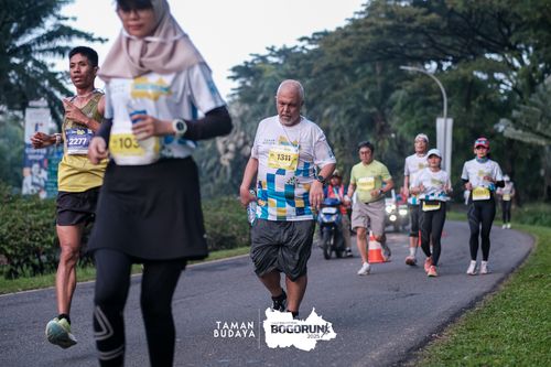 Race photo from Taman Budaya x BOGORUN 2025