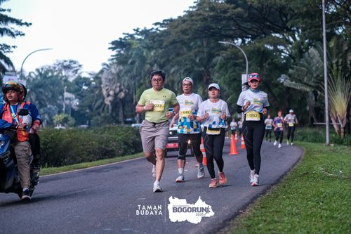 Race photo from Taman Budaya x BOGORUN 2025