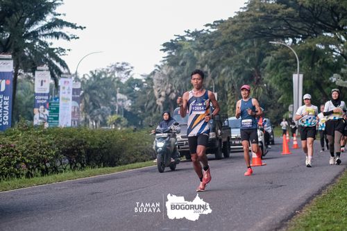 Race photo from Taman Budaya x BOGORUN 2025