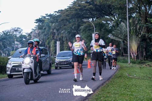 Race photo from Taman Budaya x BOGORUN 2025