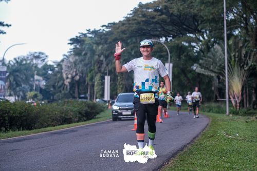 Race photo from Taman Budaya x BOGORUN 2025