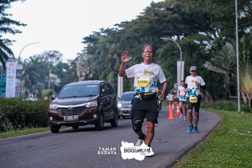 Race photo from Taman Budaya x BOGORUN 2025