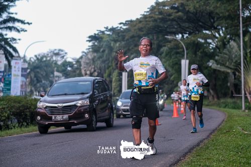 Race photo from Taman Budaya x BOGORUN 2025