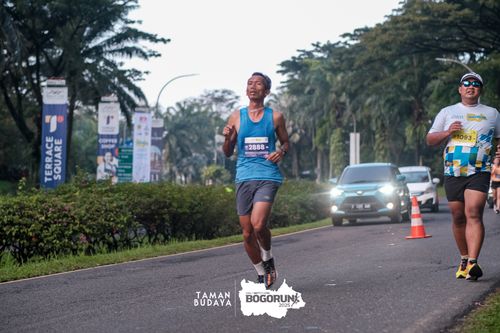 Race photo from Taman Budaya x BOGORUN 2025