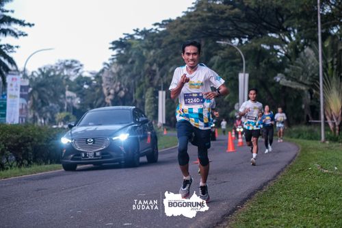Race photo from Taman Budaya x BOGORUN 2025