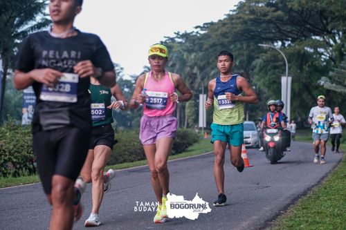 Race photo from Taman Budaya x BOGORUN 2025