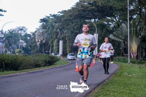 Race photo from Taman Budaya x BOGORUN 2025