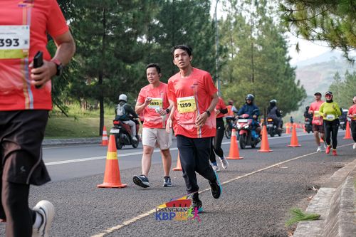 Race photo from CISANGKAN KBP CITY RUN 2025