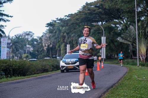 Race photo from Taman Budaya x BOGORUN 2025