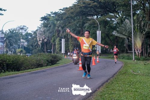Race photo from Taman Budaya x BOGORUN 2025