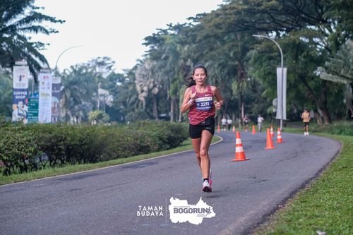 Race photo from Taman Budaya x BOGORUN 2025