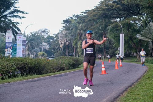 Race photo from Taman Budaya x BOGORUN 2025