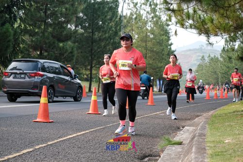 Race photo from CISANGKAN KBP CITY RUN 2025