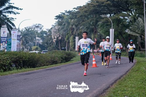 Race photo from Taman Budaya x BOGORUN 2025