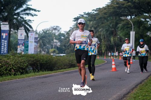 Race photo from Taman Budaya x BOGORUN 2025