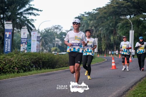 Race photo from Taman Budaya x BOGORUN 2025
