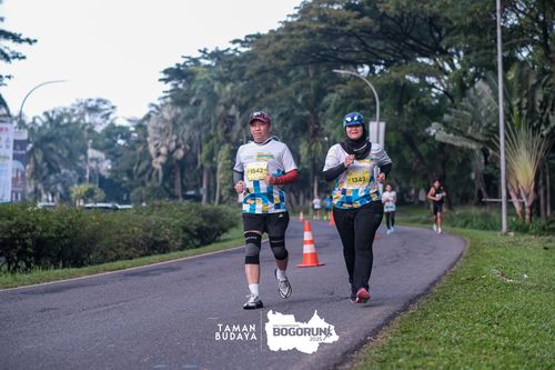 Race photo from Taman Budaya x BOGORUN 2025