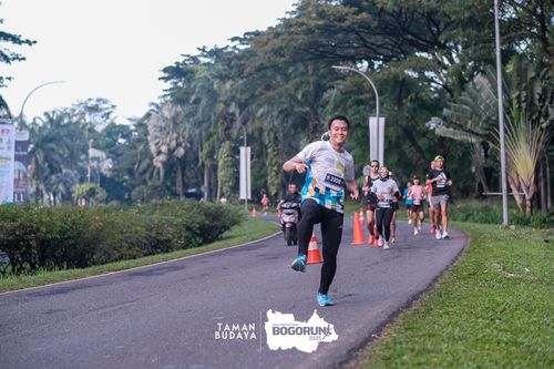 Race photo from Taman Budaya x BOGORUN 2025