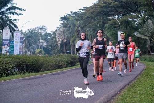 Race photo from Taman Budaya x BOGORUN 2025