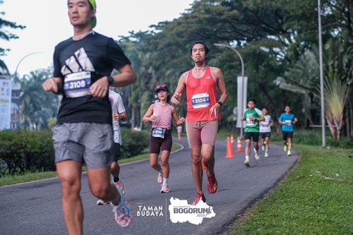 Race photo from Taman Budaya x BOGORUN 2025