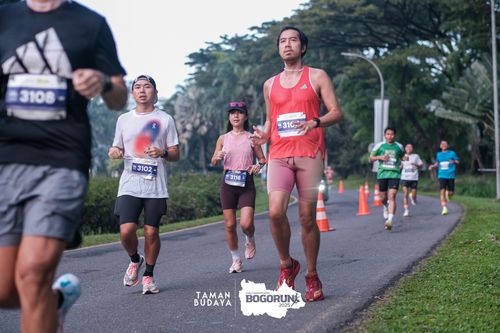 Race photo from Taman Budaya x BOGORUN 2025
