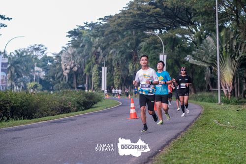 Race photo from Taman Budaya x BOGORUN 2025