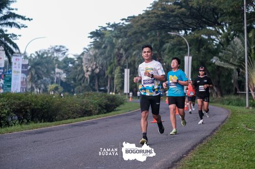 Race photo from Taman Budaya x BOGORUN 2025