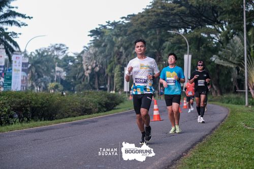 Race photo from Taman Budaya x BOGORUN 2025