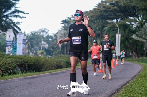 Race photo from Taman Budaya x BOGORUN 2025